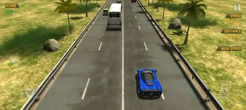 Graphics of Traffic Racer