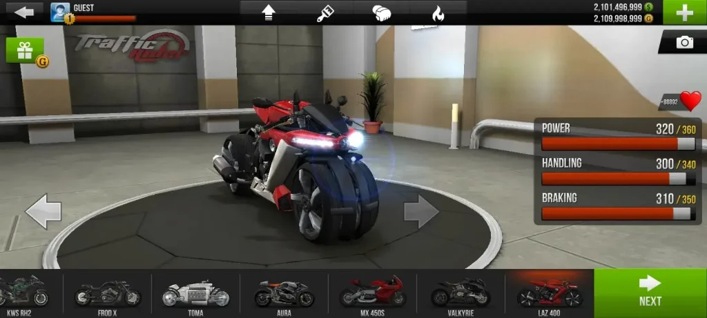Features of Traffic Rider MOD APK IOS
